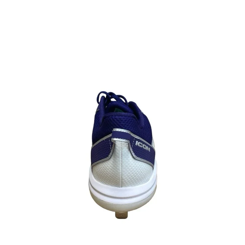 ADIDAS ICON 7 METAL BASEBALL CLEATS MENS SIZE 12.5 S23854 COLLEGIATE PURPLE NEW
